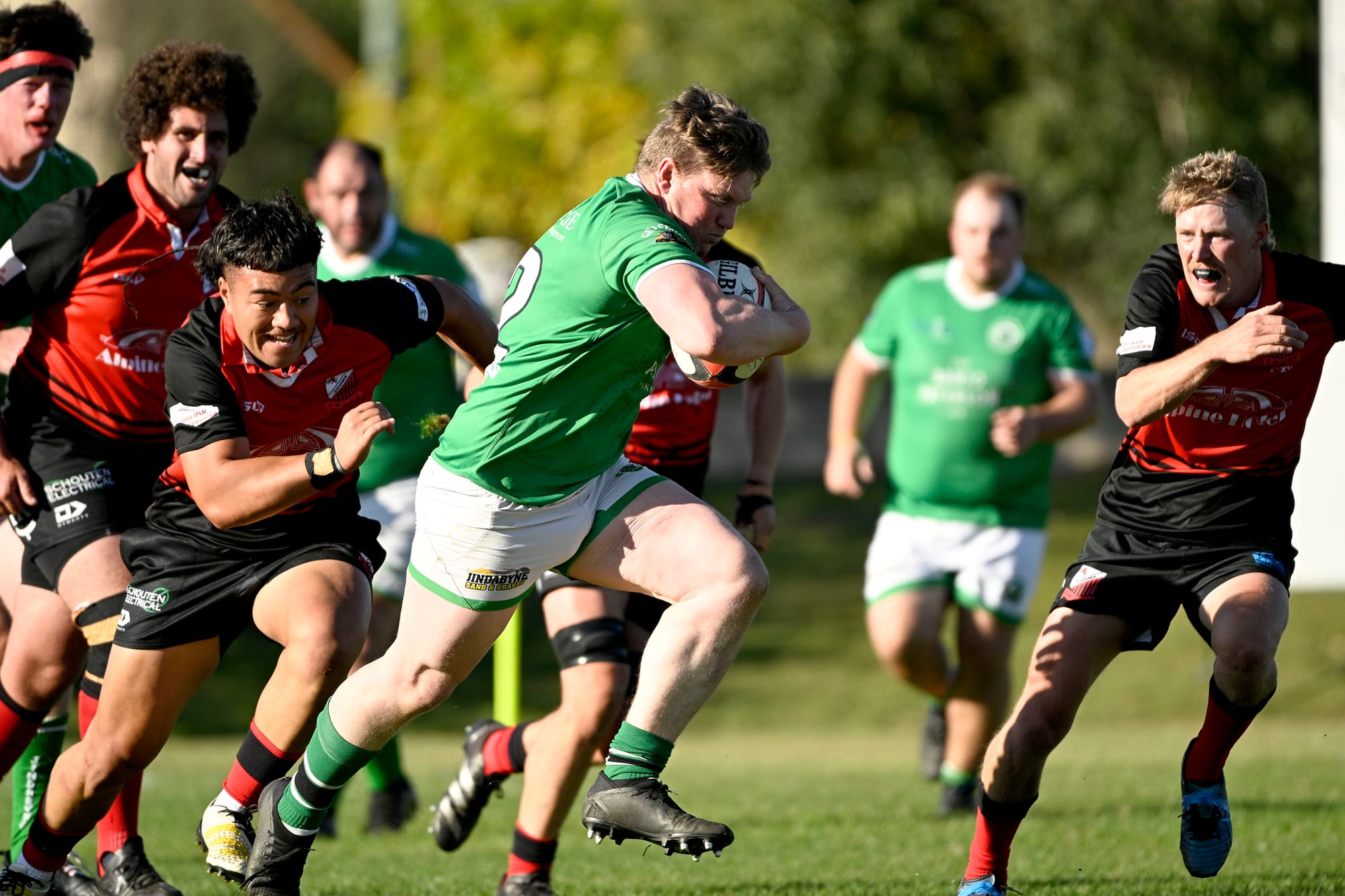 Liam Pepper had a strong showing for the Bushpigs.