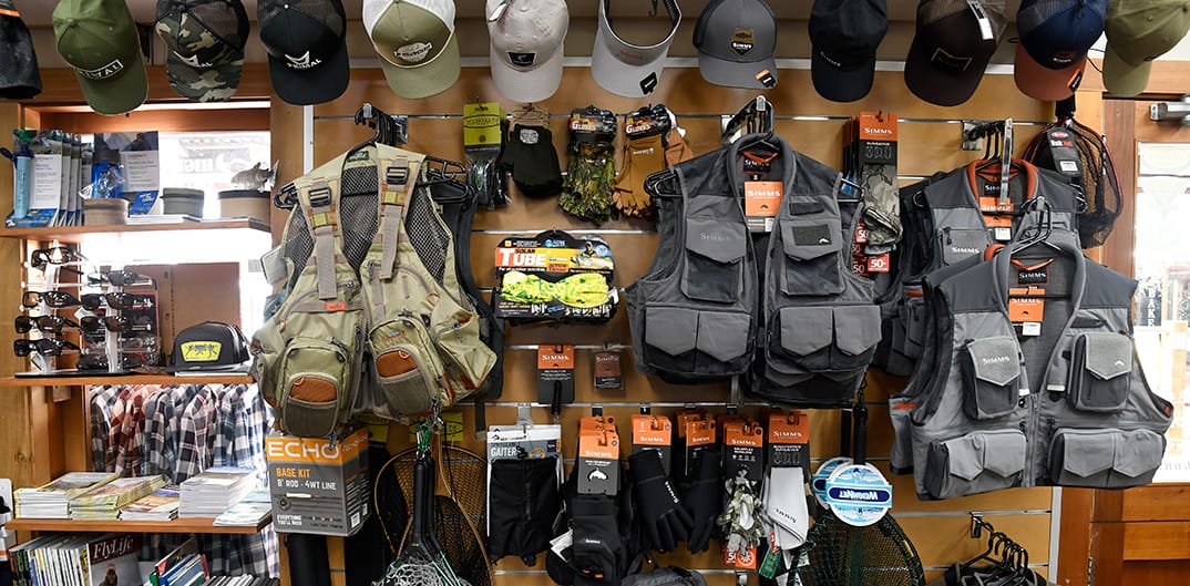 Need to upgrade your attire or waders, visit the shop for a great range.