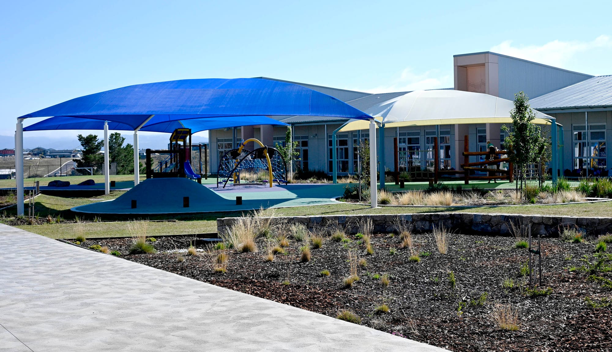 The play area at the primary school.