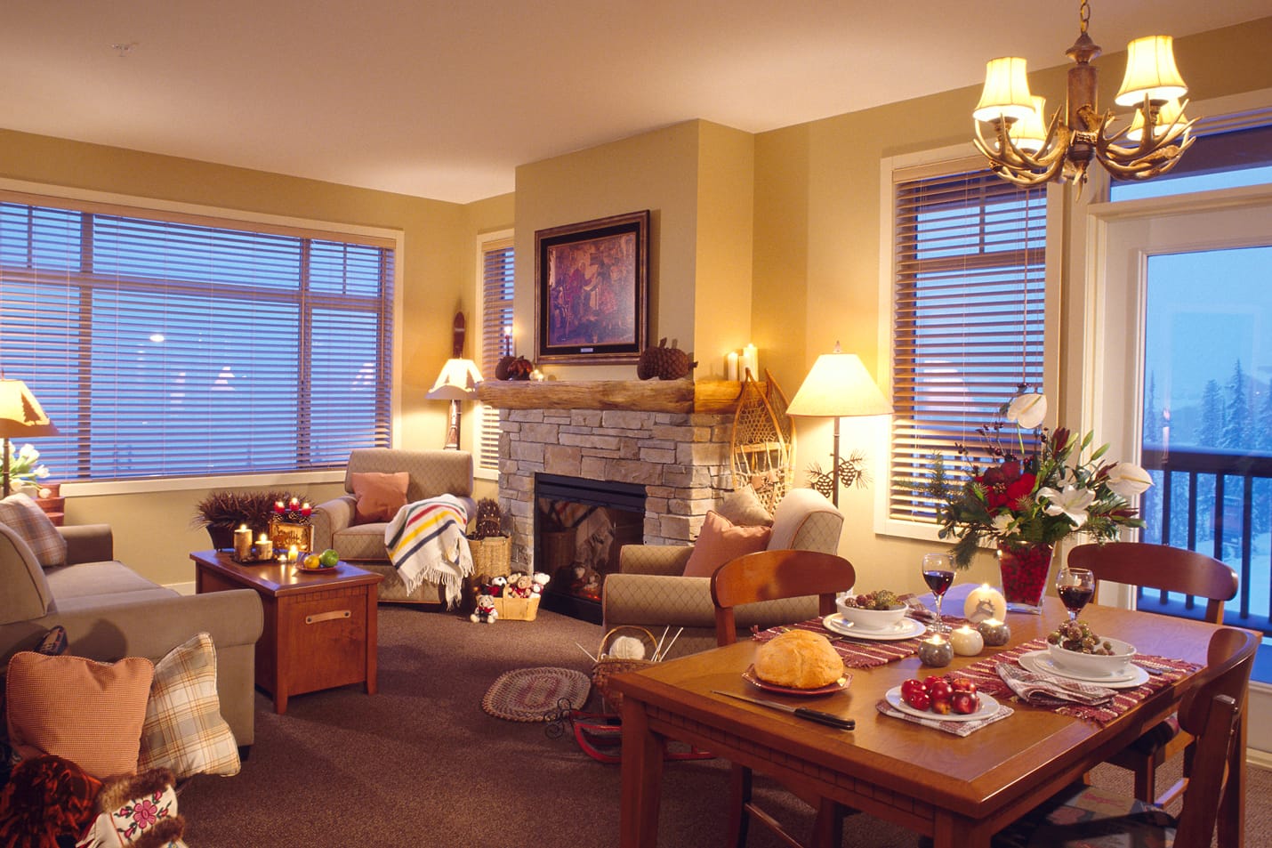 STAY: Big White is renowned for its convenient ski in ski out accommodation.