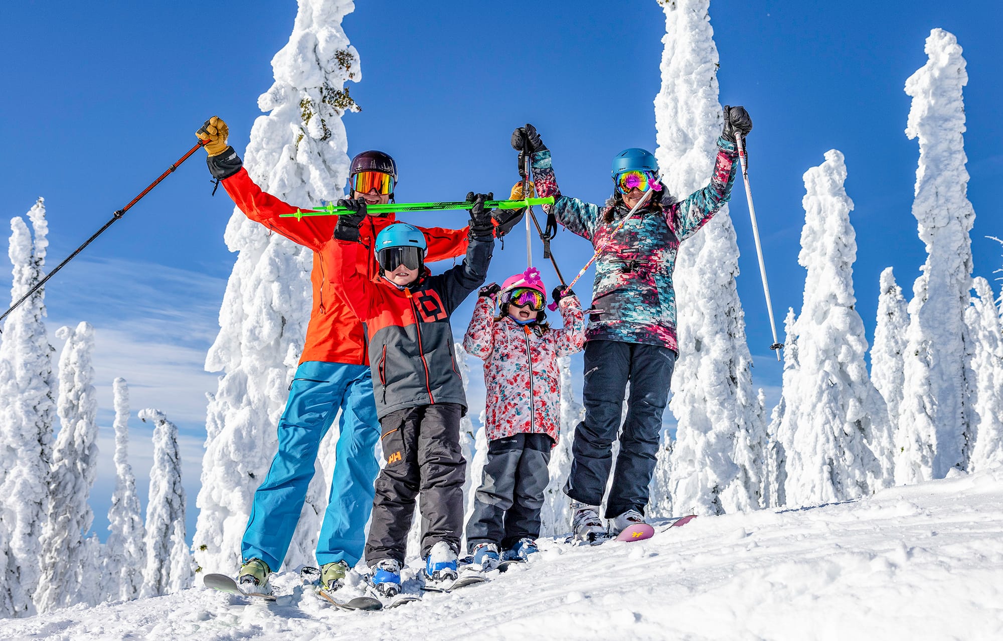 FAMILY: A ski trip is a great family holiday.