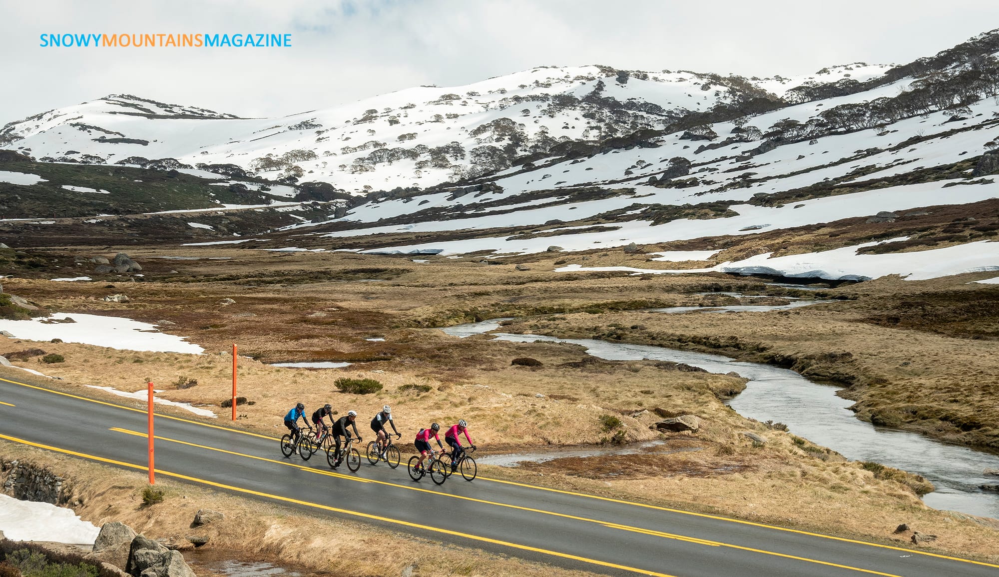 Riding near Spencers Creek.