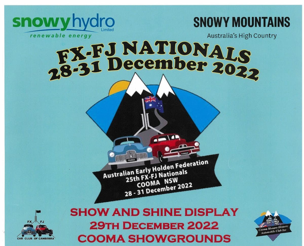 FX FJ Holden Nationals Cooma 2022 Post feature image