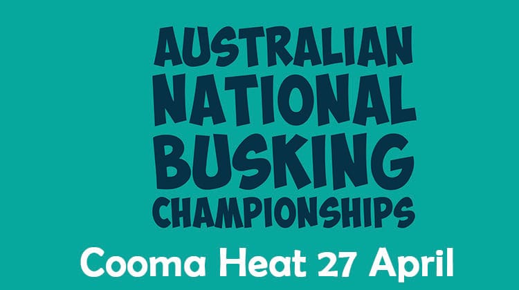 Australian Busking Championships - Cooma Heat 2024 Post feature image