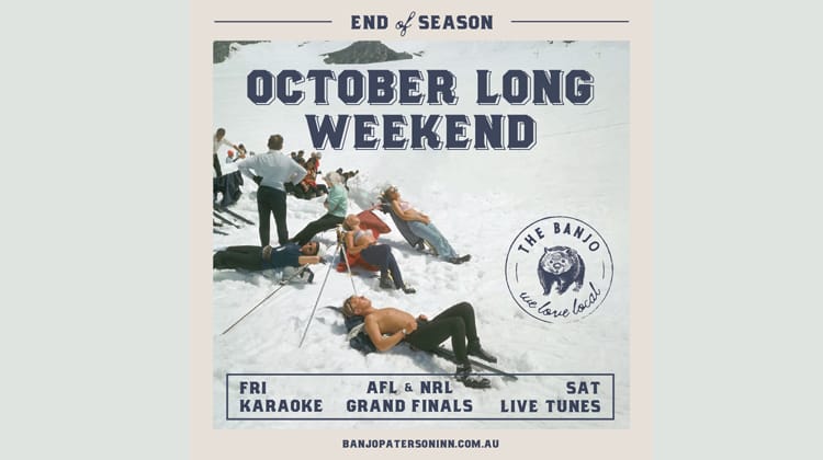 Banjo Paterson Inn October Long Weekend 2023 Post feature image