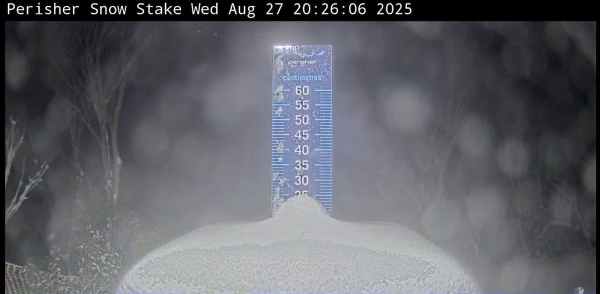 This Is A Big One - Blizzard set to Deliver over 60cm of Snow. Post feature image