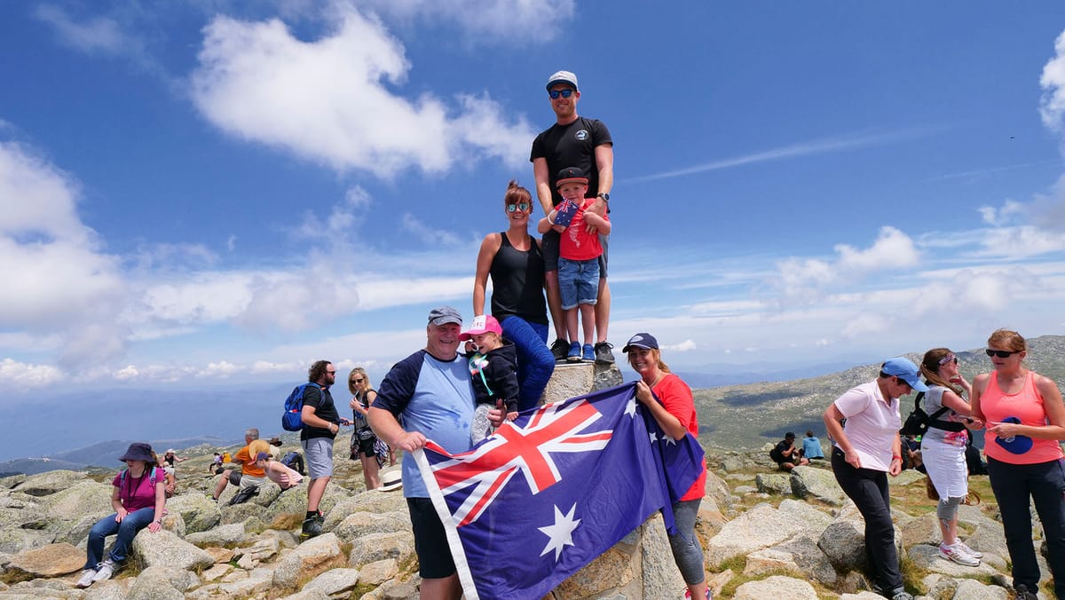 Australia Day Kosciuszko Hike Post feature image