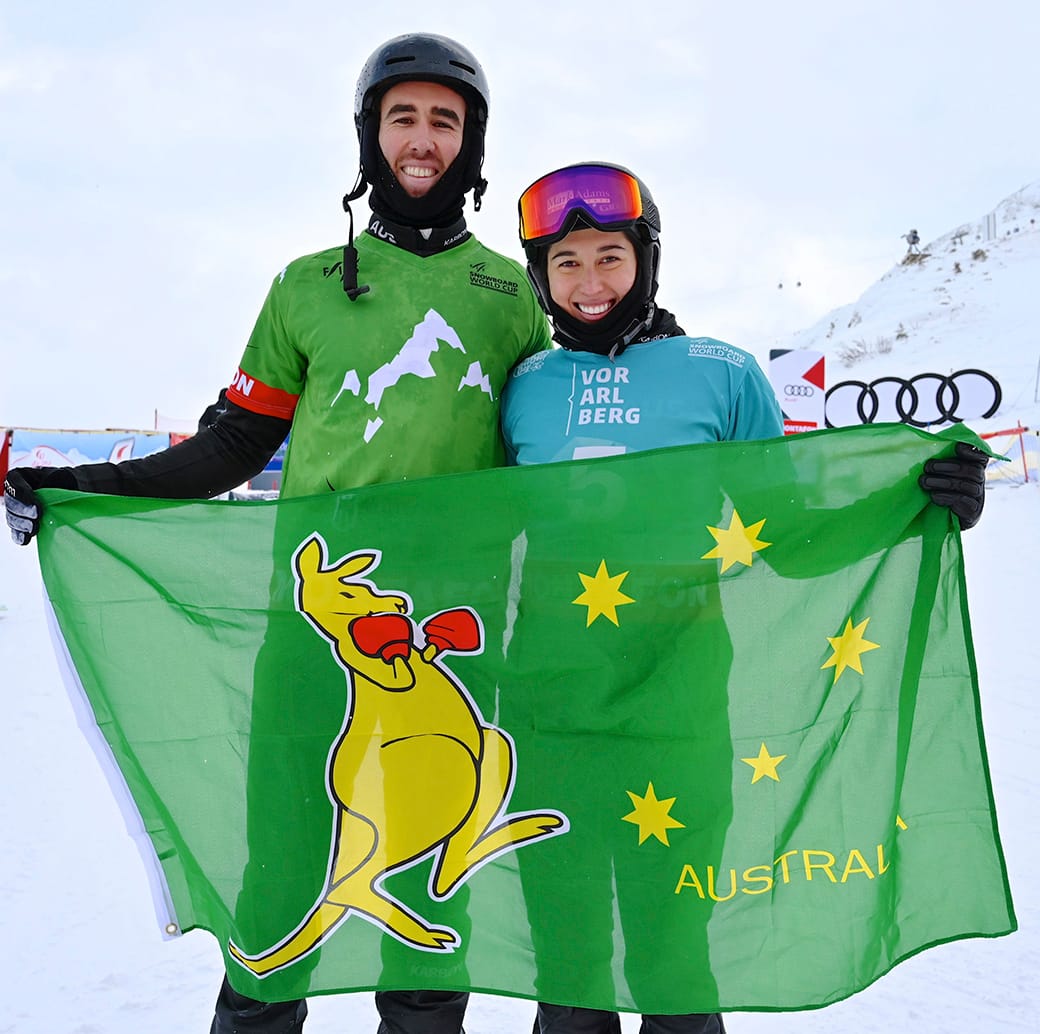 Aussie Podium in Snowboard Cross Post feature image