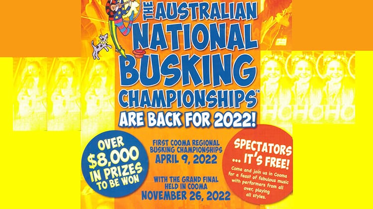 Cooma Regional Busking Post feature image