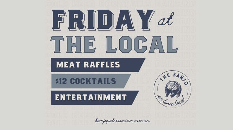 Banjo Friday Night Raffle Post feature image