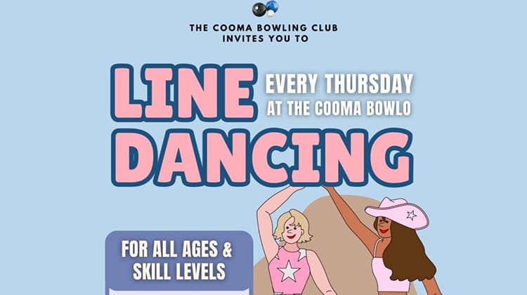 Cooma- Line Dancing @ Cooma Bowling Club Post feature image
