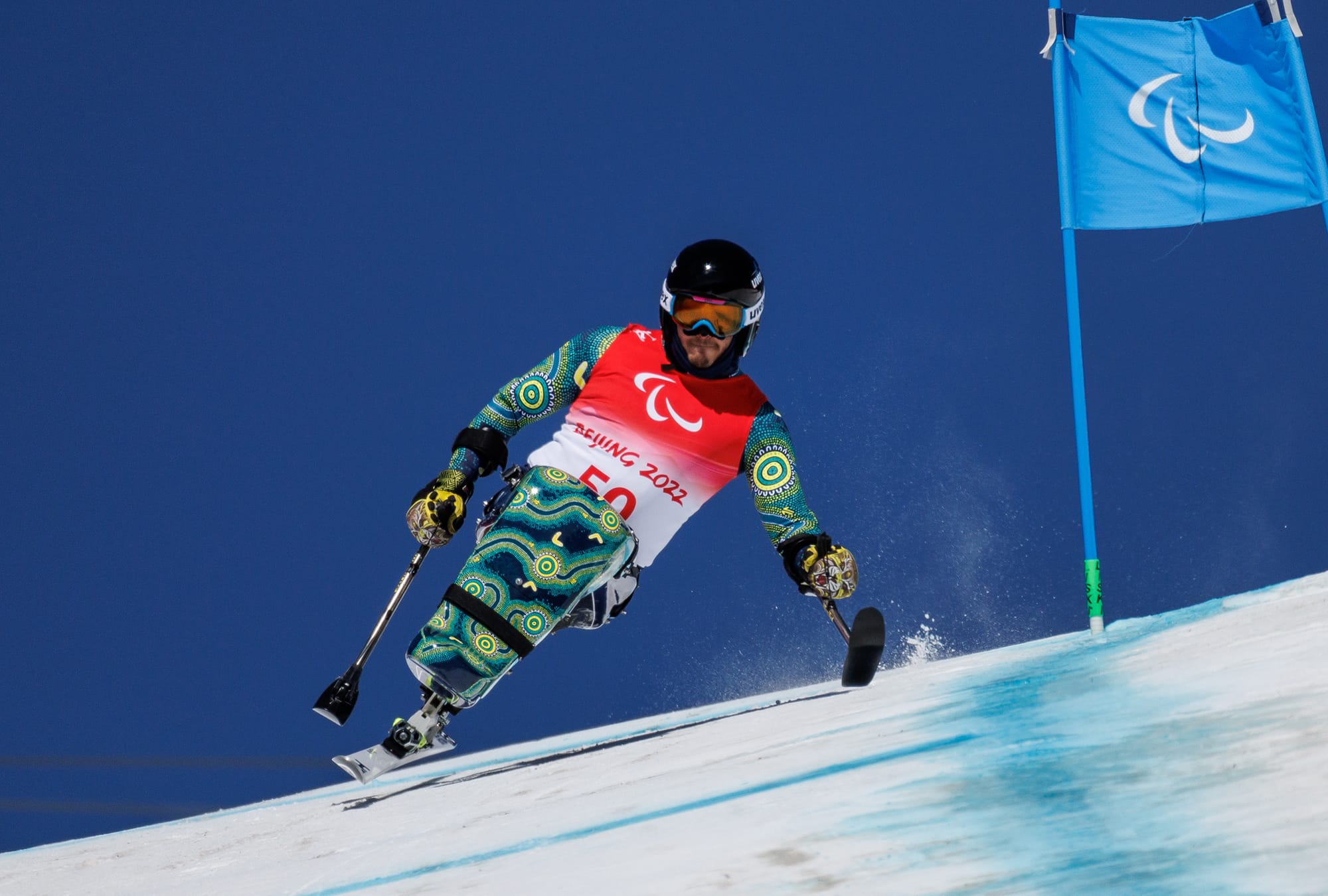 First day of action for Australian Paralympic skiers Post image