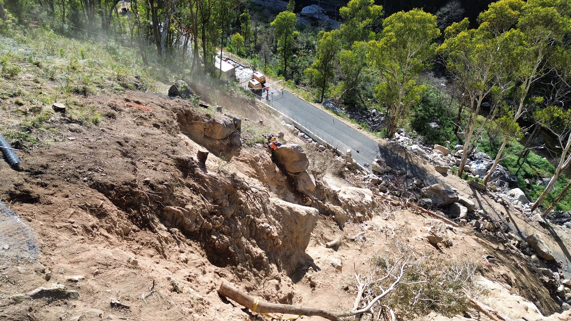 Elliott Way Make Safe Work Latest Update. Post image