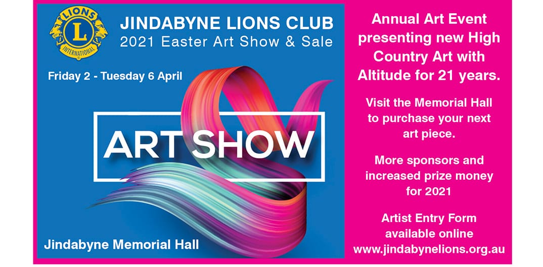 Easter - Jindabyne Lions 2021 Easter Art Show and Sale Post image