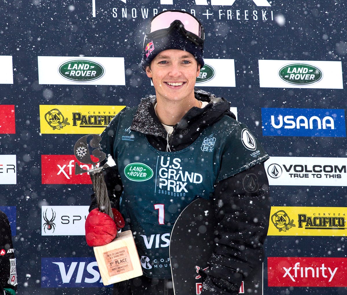 James Wins Snowboard Halfpipe Post image