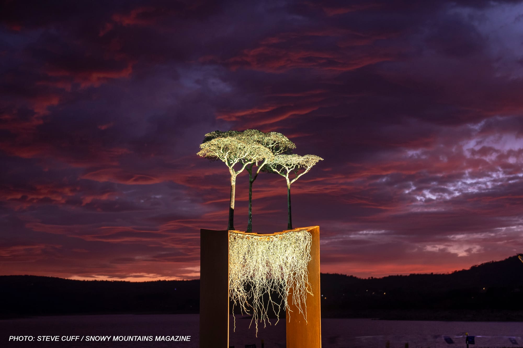 Lake Light Sculpture a huge success - Awards and Photo Gallery Post image