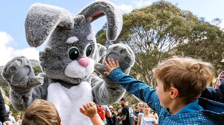 Thredbo Easter Bunny Visit 2024 Post image