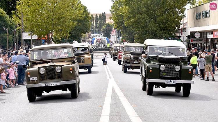 Street Parade - Cooma - Land Rover 75th Anniversary Post image