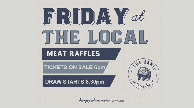 Banjo Paterson Inn Friday Night Raffle Post image