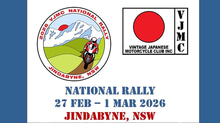 Vintage Japanese Motorcycle Club National Rally Post image