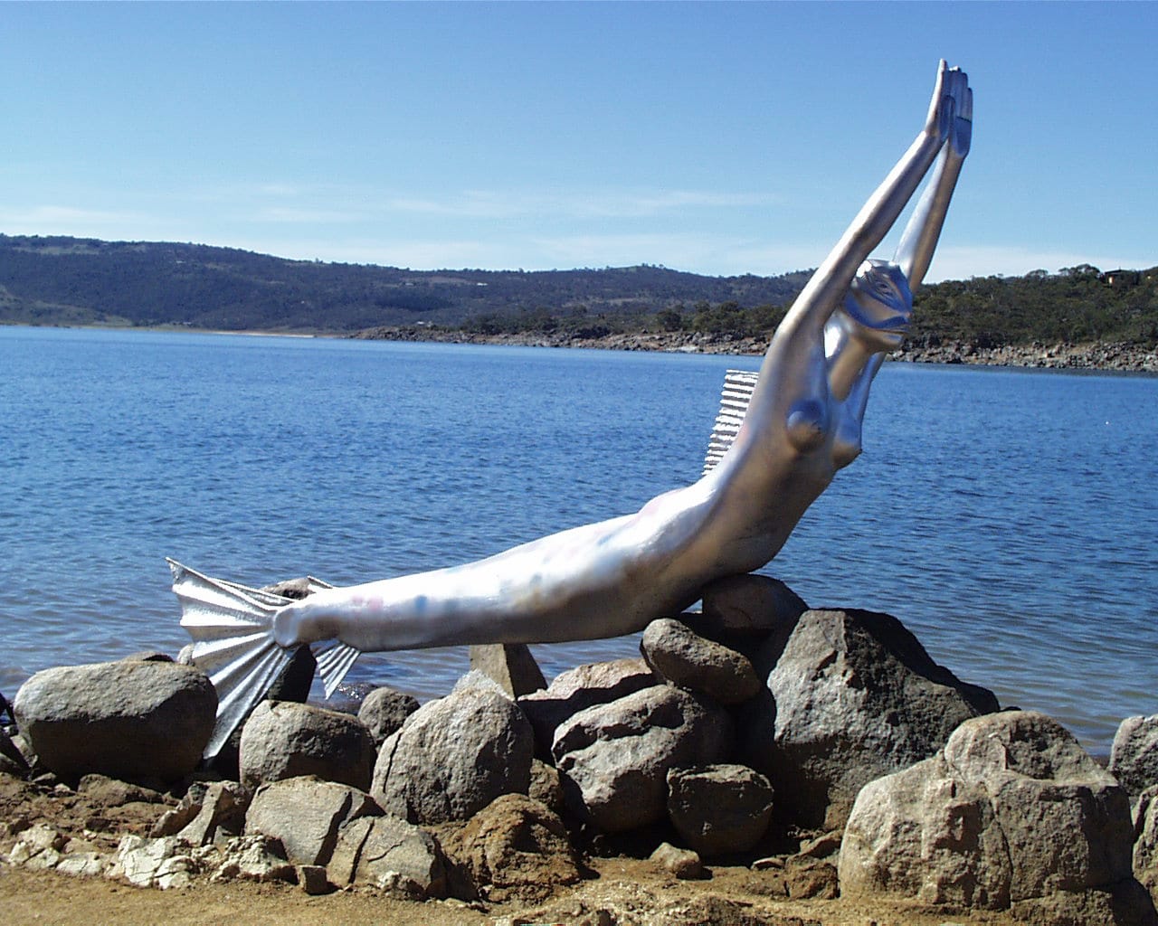 Lake Light Sculpture 2002 Vision Post image