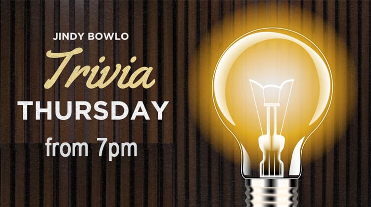 Jindy Bowlo Trivia Thursday Post feature image